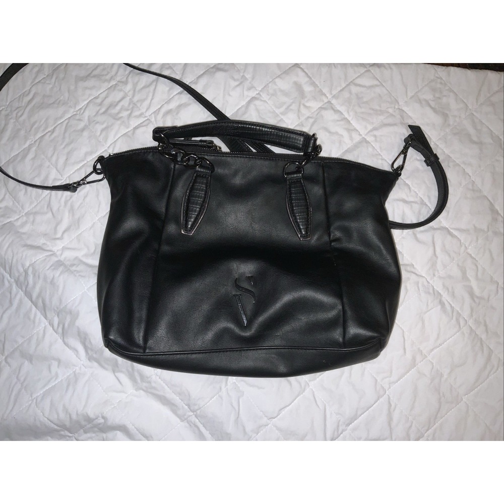 SIMPLY VERA, VERA‎ WANG Shoulder Bag Purse Black